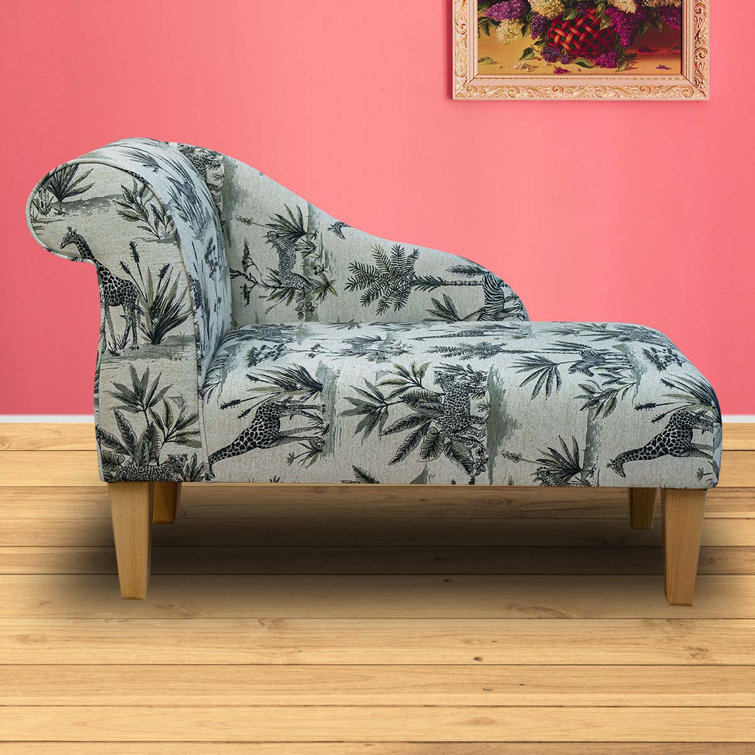 Slipcovered Chaise Lounge